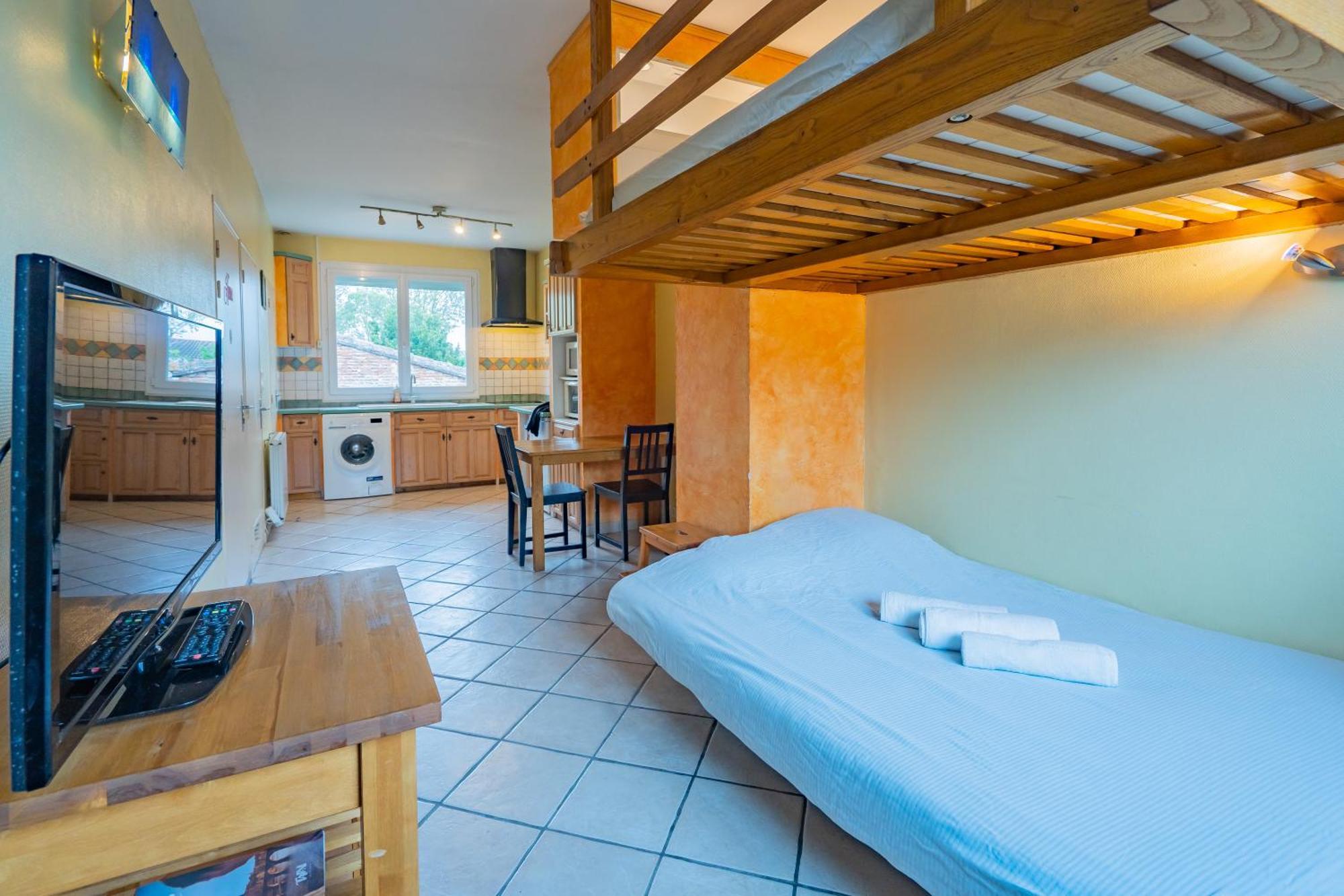 Room In Toulouse - Studio Proche Airbus Toulouse St Martin Touch Zewnętrze zdjęcie